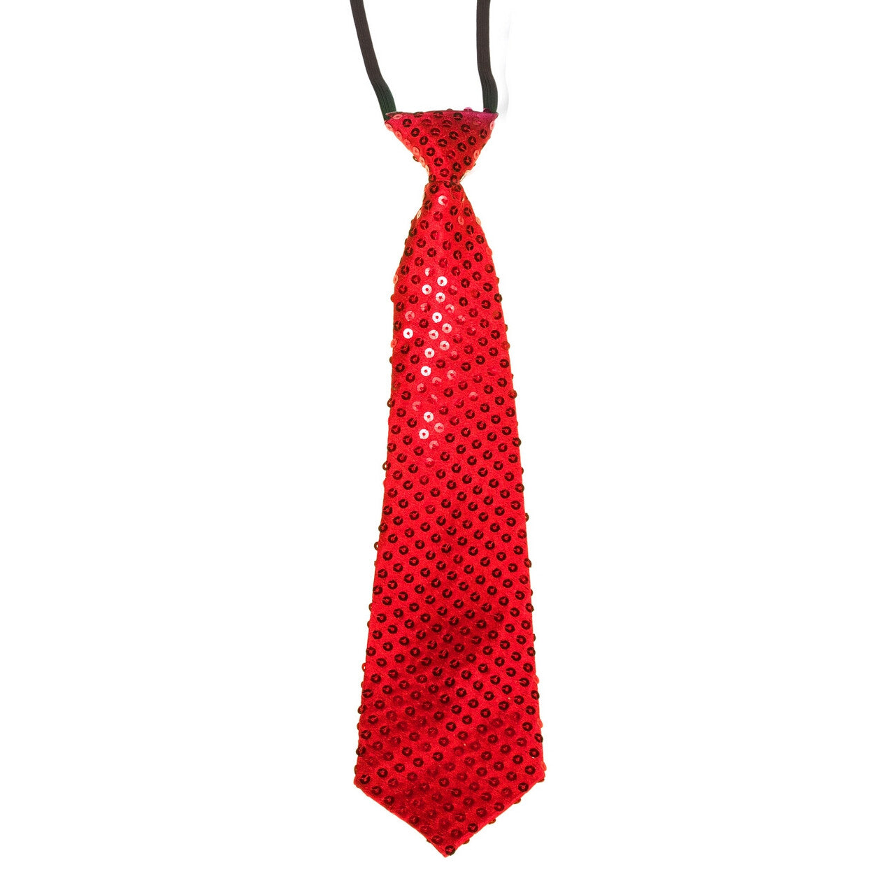 Op deze afbeelding zie je een Accessoires, van het merk Wilbers. Pailletten Stropdas Rood Time To Shine