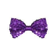 Op deze afbeelding zie je een Accessoires, van het merk Wilbers. Pailletten Strik Luxe Paars