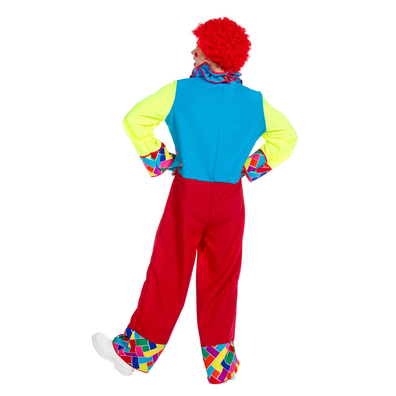 Op deze afbeelding zie je een Kostuums, van het merk Wilbers. De Lachende Clown Lachman Kostuum