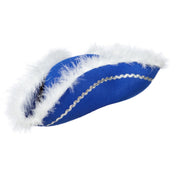 Op deze afbeelding zie je een Accessoires, van het merk Wilbers. Dansmarietje Hoed Blauw
