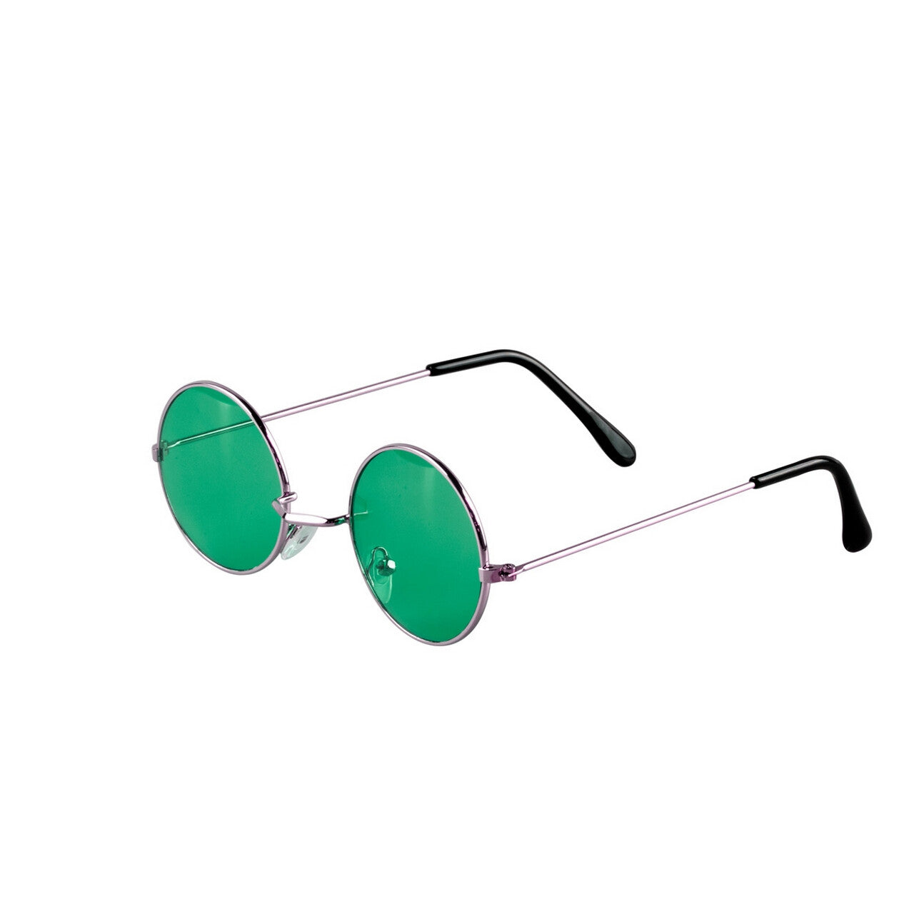 Op deze afbeelding zie je een Accessoires, van het merk Wilbers. Groene Coole Kikker Hippie Bril Rond