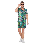 Op deze afbeelding zie je een Kostuums, van het merk Wilbers. Hawaii Harrie Op Het Strand Man Kostuum