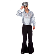 Op deze afbeelding zie je een Kostuums, van het merk Wilbers. Shine Bright Disco Sensatie Blouse Man