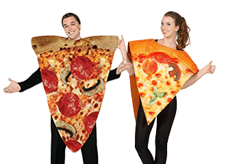 Pizza Kostuum nodig? Tot 23:45u | Feestkleding 365