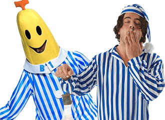 Pyjama voor een morgen in Huis? Feestkleding