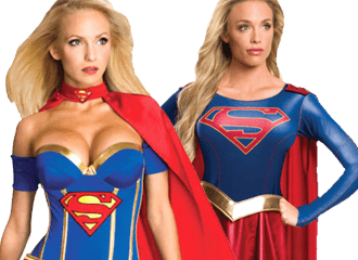 Superwoman & Supergirl Kostuums